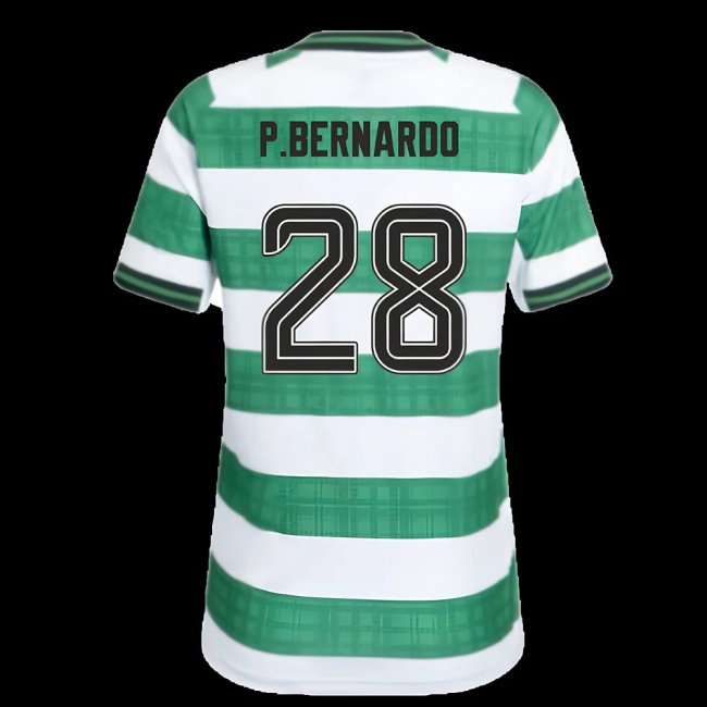 2025-2026 Celtic Home Shirt (Womens) (P.Bernardo 28) — Buy Now
