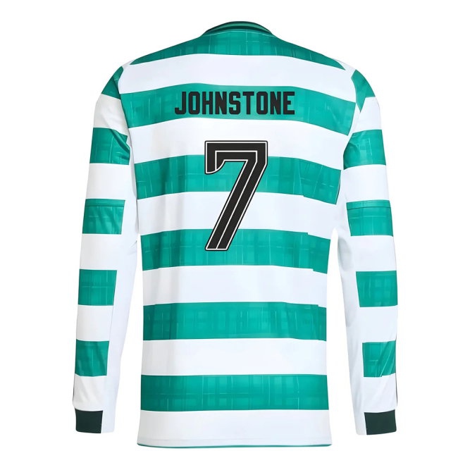 2025-2026 Celtic Long Sleeve Home Shirt (Johnstone 7) — Shop Online