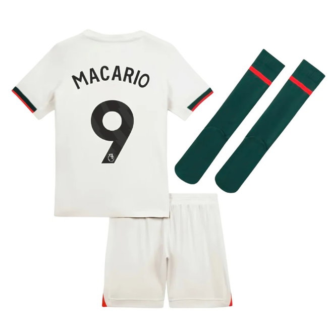 2025-2026 Chelsea Away Mini Kit (Macario 9) — Buy Now