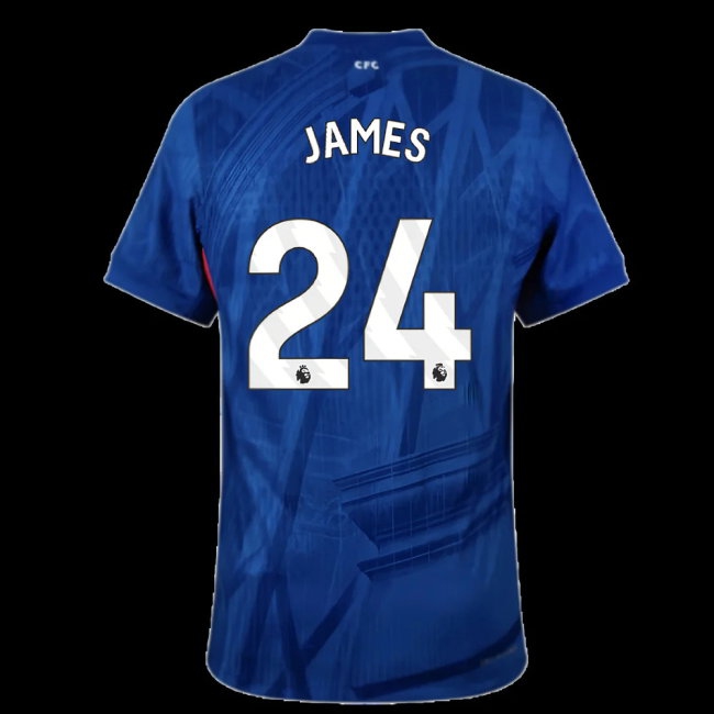 2025-2026 Chelsea Home Player Version Shirt (James 24) — Buy Now