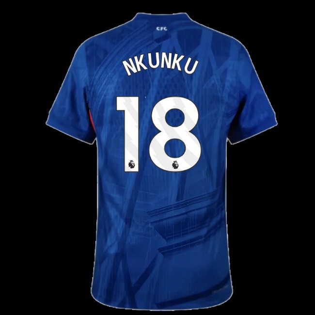 2025-2026 Chelsea Home Player Version Shirt (Nkunku 18) — Buy Online