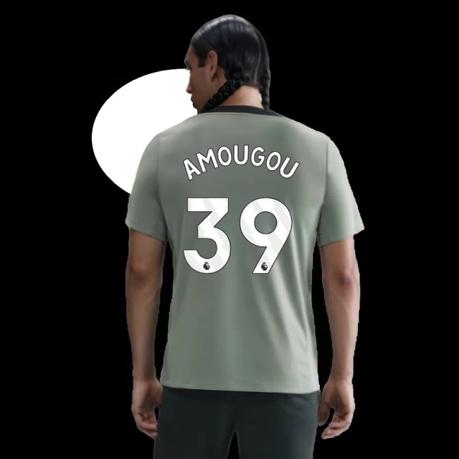 2025-2026 Chelsea Strike Training Shirt (Jade Green) (Amougou 39) — Buy Online