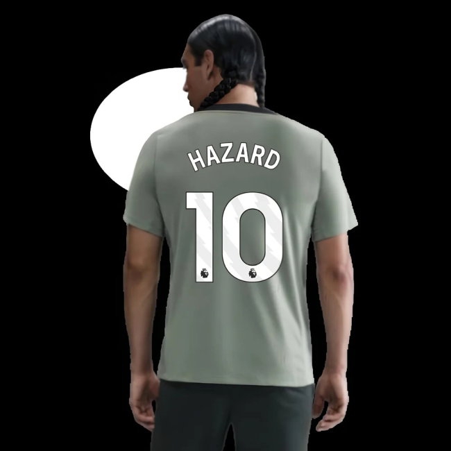 2025-2026 Chelsea Strike Training Shirt (Jade Green) (Hazard 10) — Shop Now