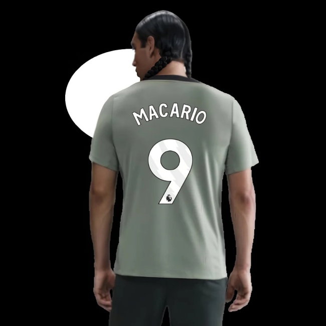 2025-2026 Chelsea Strike Training Shirt (Jade Green) (Macario 9) — Shop Online