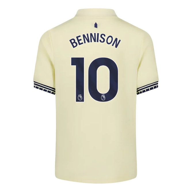 2025-2026 Everton Away Shirt - Kids (Bennison 10) — Shop Now