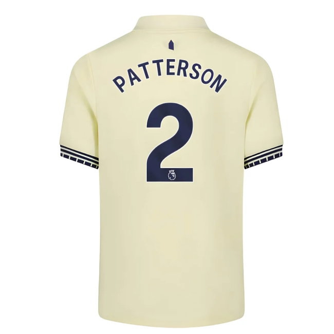 2025-2026 Everton Away Shirt - Kids (Patterson 2) — Buy Online