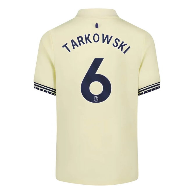 2025-2026 Everton Away Shirt - Kids (Tarkowski 6) — Buy Now