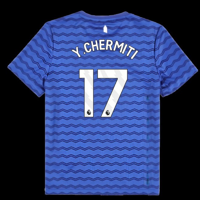 2025-2026 Everton Home Infant Kit (Y.Chermiti 17) — Buy Online