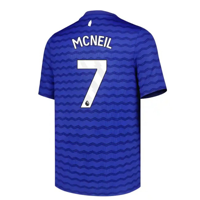 2025-2026 Everton Home Shirt (Kids) (McNeil 7) — Buy Now