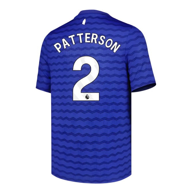 2025-2026 Everton Home Shirt (Kids) (Patterson 2) — Buy Online