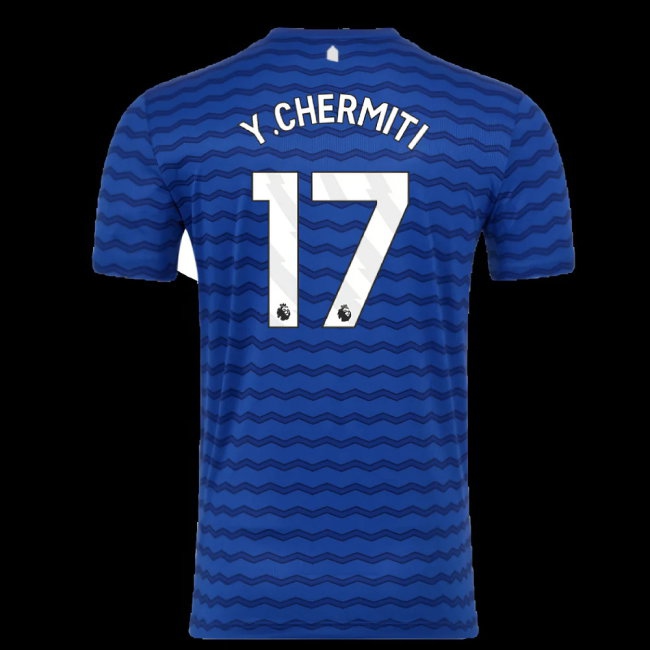2025-2026 Everton Home Shirt (Y.Chermiti 17) — Shop Online