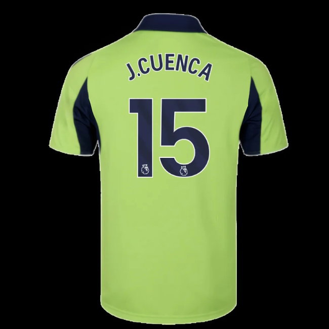 2025-2026 Fulham Away Shirt (J.Cuenca 15) — Buy Online