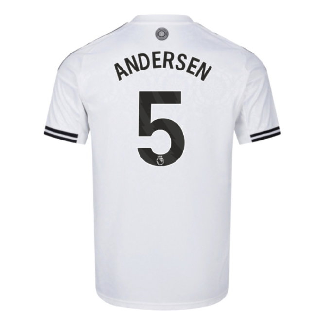2025-2026 Fulham Home Shirt (Andersen 5) — Shop Now