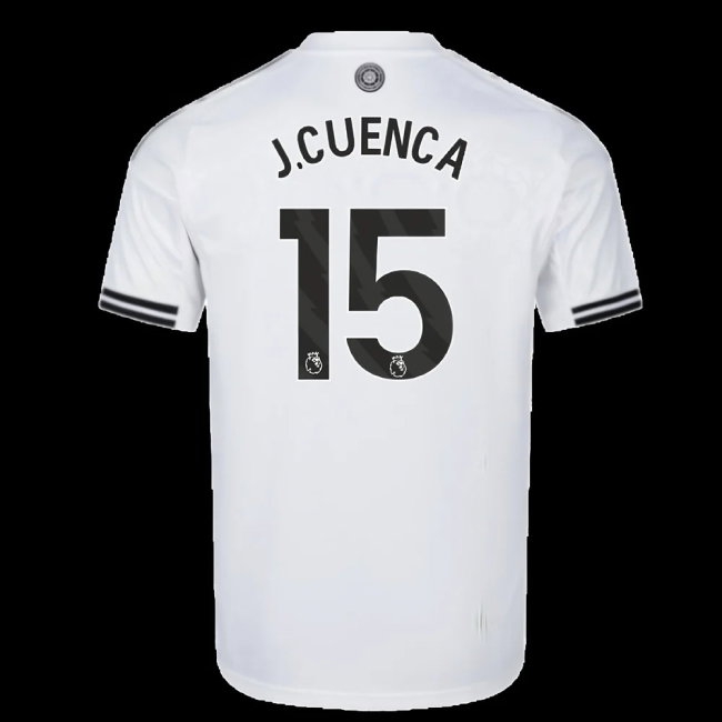 2025-2026 Fulham Home Shirt (J.Cuenca 15) — Buy Now