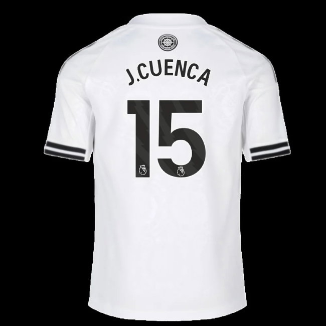 2025-2026 Fulham Home Shirt (Kids) (J.Cuenca 15) — Shop Now