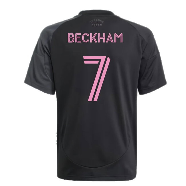 2025-2026 Inter Miami Away Shirt (Kids) (Beckham 7) — Shop Online
