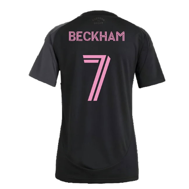 2025-2026 Inter Miami Away Shirt (Womens) (Beckham 7) — Shop Online