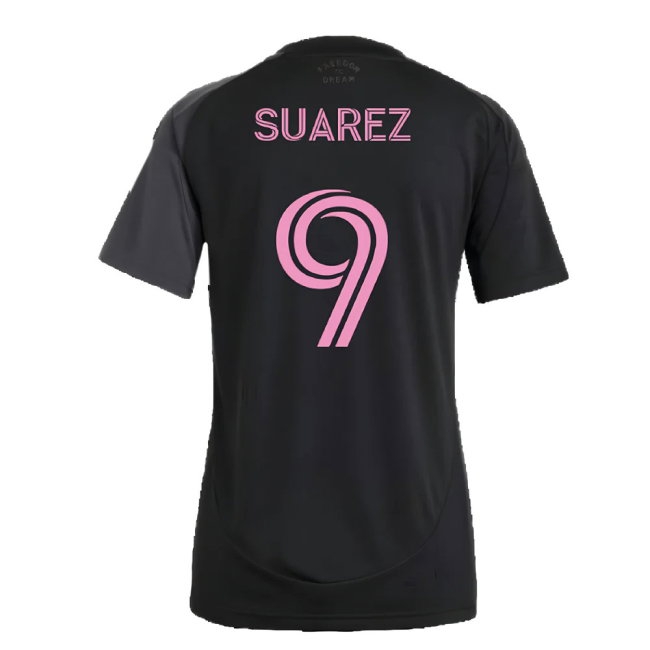 2025-2026 Inter Miami Away Shirt (Womens) (Suarez 9) — Buy Online