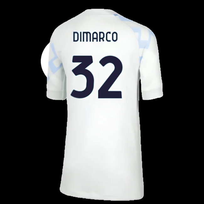 2025-2026 Inter Milan Away Shirt (Kids) (Dimarco 32) — Shop Now