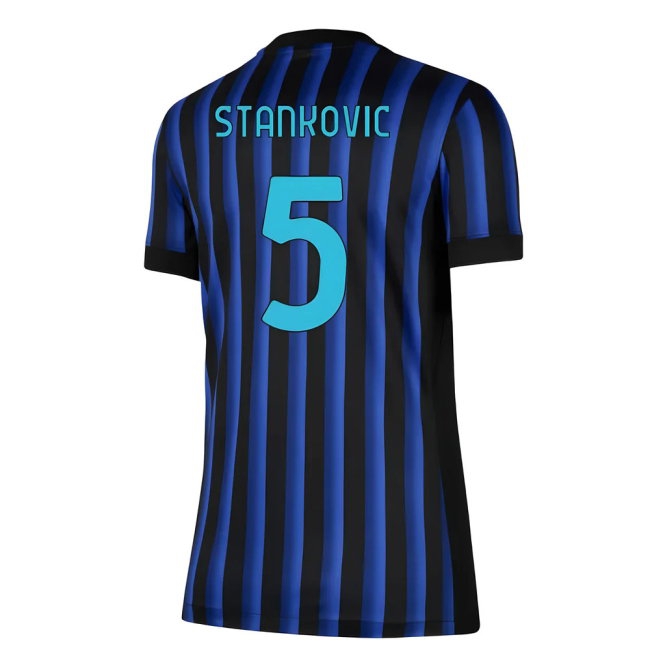 2025-2026 Inter Milan Home Shirt (Womens) (Stankovic 5) — Shop Now