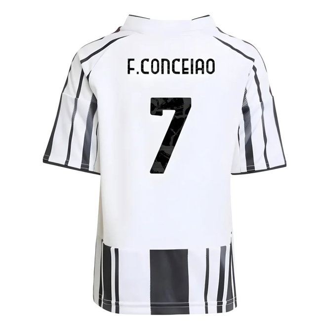 2025-2026 Juventus Home Mini Kit (F.Conceiao 7) — Buy Now