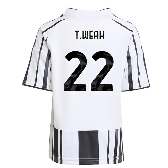 2025-2026 Juventus Home Mini Kit (T.Weah 22) — Buy Online