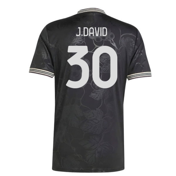 2025-2026 Juventus Third Shirt (J.David 30) — Buy Now