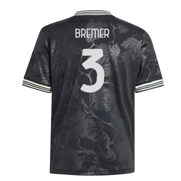 2025-2026 Juventus Third Shirt (Kids) (Bremer 3) — Shop Online