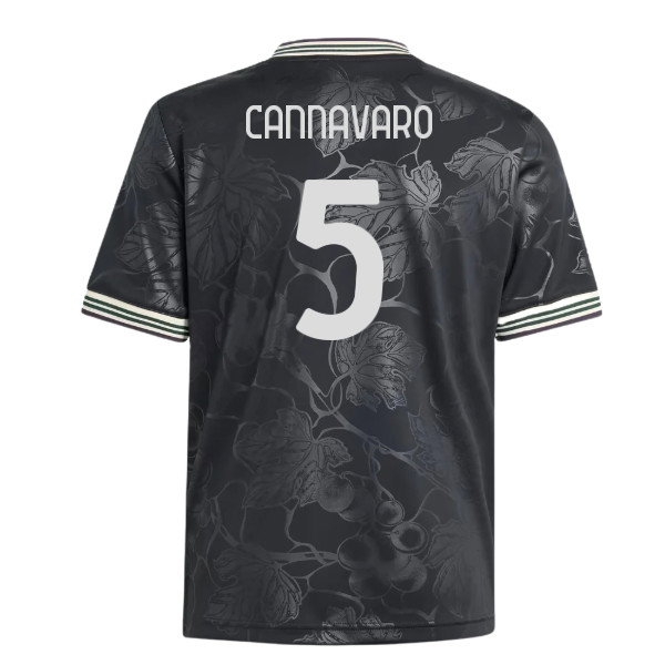2025-2026 Juventus Third Shirt (Kids) (Cannavaro 5) — Buy Online