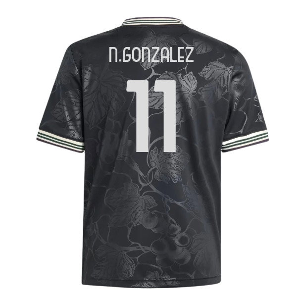 2025-2026 Juventus Third Shirt (Kids) (N.Gonzalez 11) — Buy Online