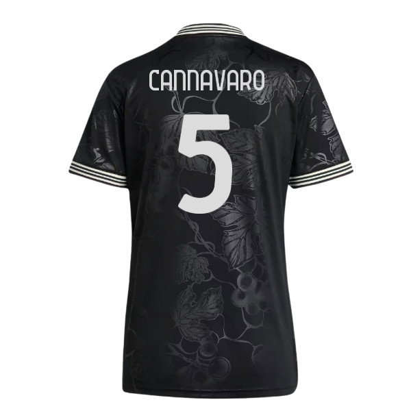 2025-2026 Juventus Third Shirt (Womens) (Cannavaro 5) — Shop Now