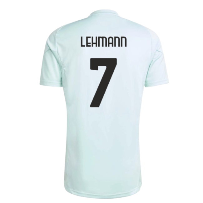 2025-2026 Juventus Training Jersey (Semi Flash Aqua) (Lehmann 7) — Shop Now