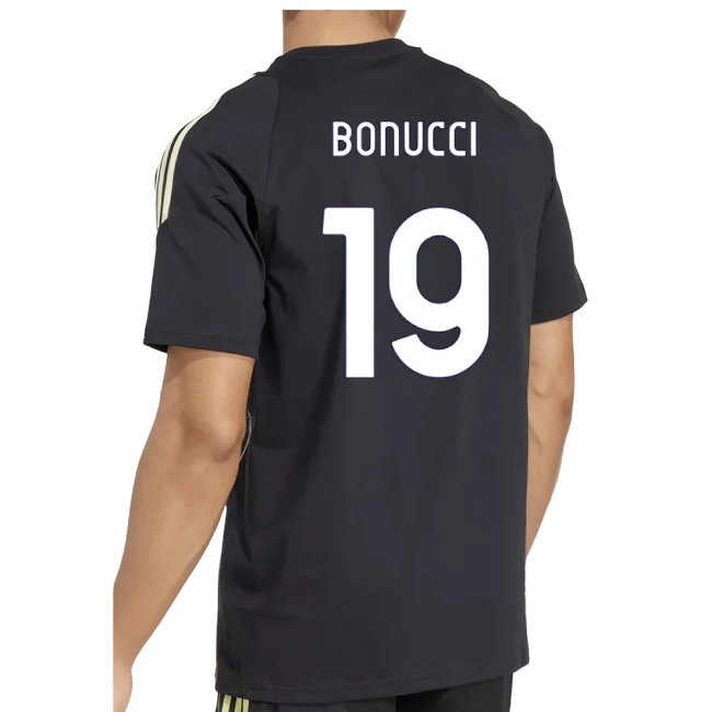 2025-2026 Juventus Training Tee (Black) (Bonucci 19) — Buy Now