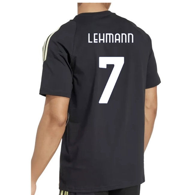2025-2026 Juventus Training Tee (Black) (Lehmann 7) — Shop Online