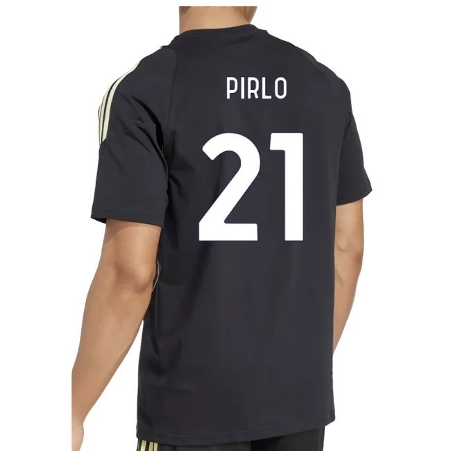 2025-2026 Juventus Training Tee (Black) (Pirlo 21) — Shop Now