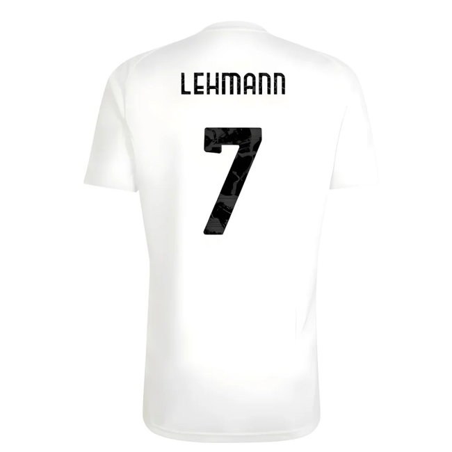 2025-2026 Juventus Training Tee (White) (Lehmann 7) — Shop Online