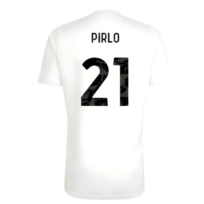 2025-2026 Juventus Training Tee (White) (Pirlo 21) — Shop Online
