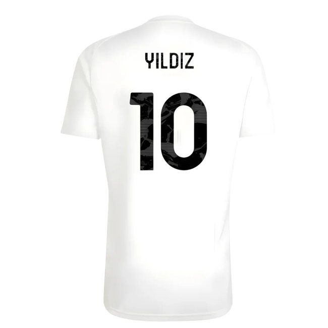 2025-2026 Juventus Training Tee (White) (Yildiz 10) — Shop Now