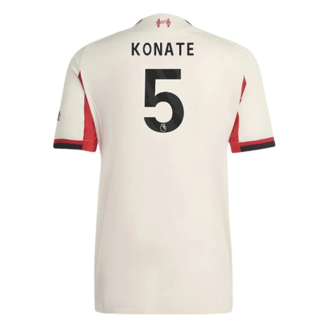 2025-2026 Liverpool Player Version Away Shirt (Konate 5) — Shop Online