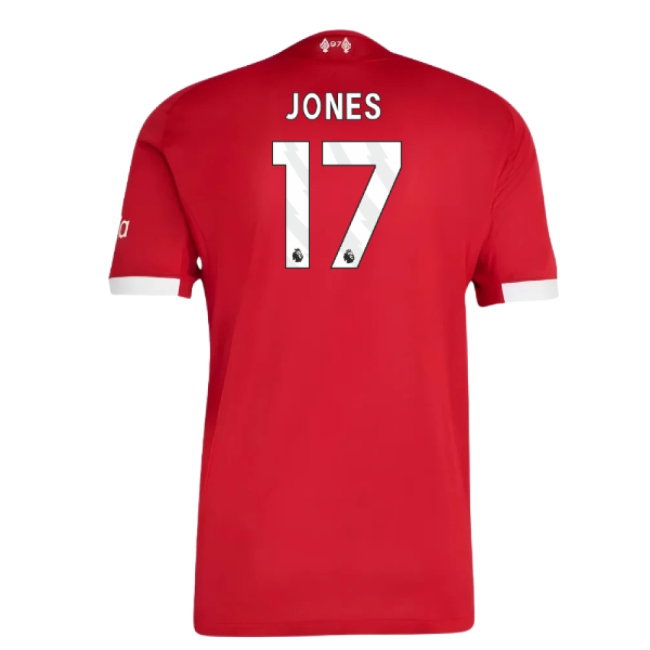 2025-2026 Liverpool Player Version Home Shirt (Jones 17) — Buy Now