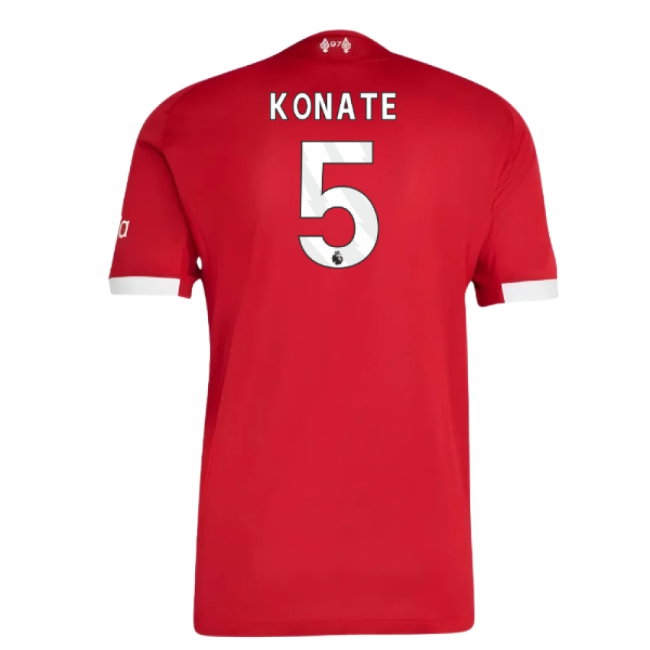 2025-2026 Liverpool Player Version Home Shirt (Konate 5) — Buy Online