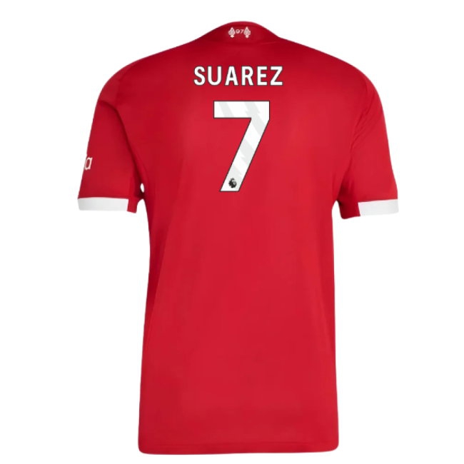 2025-2026 Liverpool Player Version Home Shirt (Suarez 7) — Shop Online