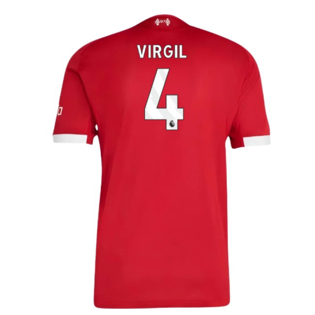 2025-2026 Liverpool Player Version Home Shirt (Virgil 4) — Buy Now