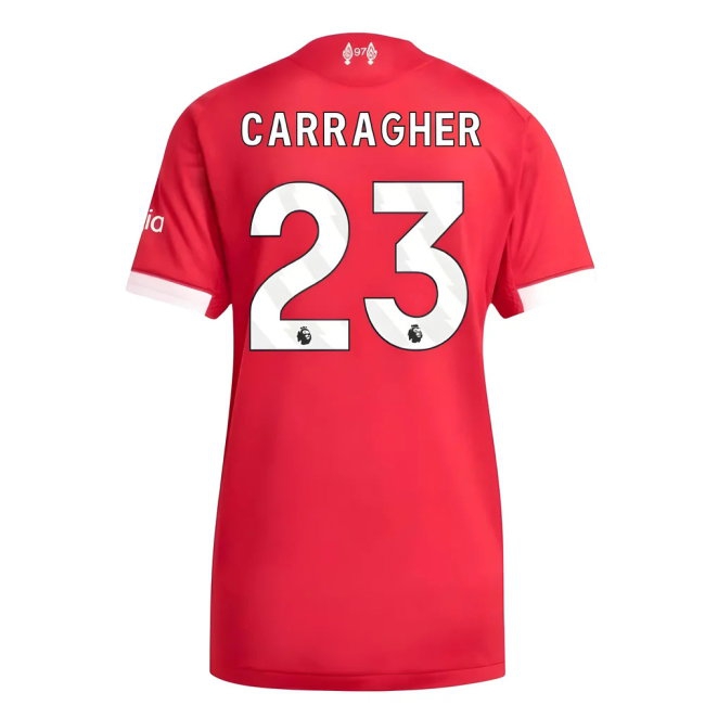 2025-2026 Liverpool Player Version Home Shirt (Womens) (Carragher 23) — Shop Online