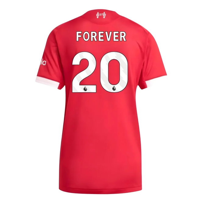 2025-2026 Liverpool Player Version Home Shirt (Womens) (Forever 20) — Buy Online