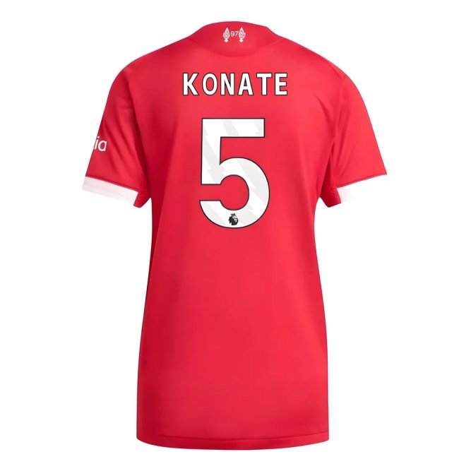 2025-2026 Liverpool Player Version Home Shirt (Womens) (Konate 5) — Buy Online