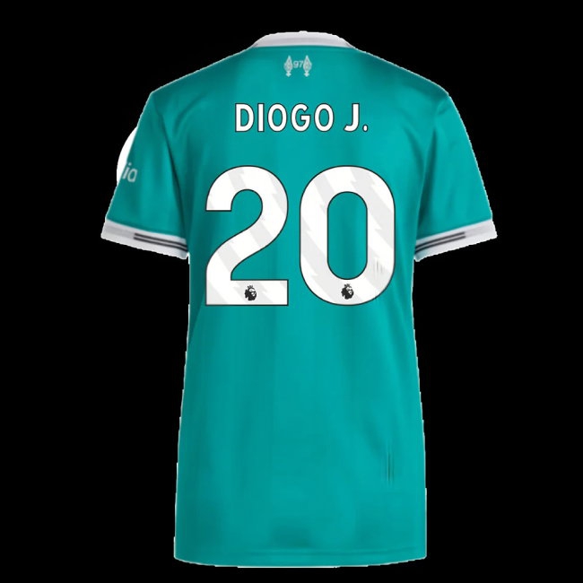 2025-2026 Liverpool Player Version Third Shirt (Womens) (Diogo J. 20) — Buy Online