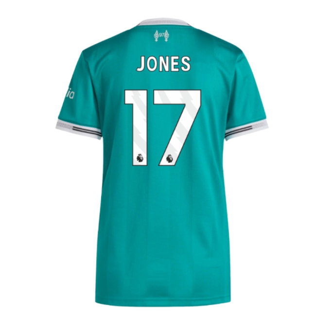 2025-2026 Liverpool Player Version Third Shirt (Womens) (Jones 17) — Buy Online