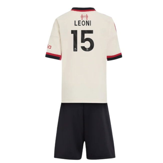 2025-2026 Liverpool Away Mini Kit (Leoni 15) — Buy Online