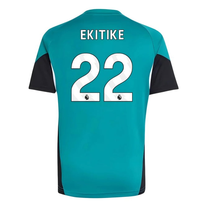 2025-2026 Liverpool EU Training Jersey (Green) - Kids (Ekitike 22) — Buy Online